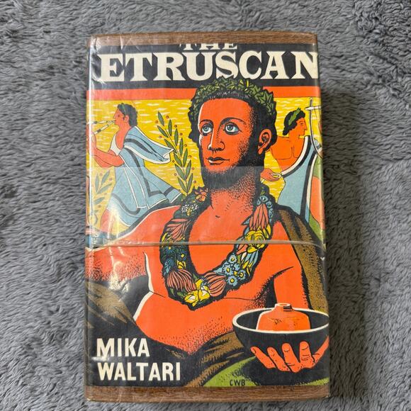 The Etruscan Mika Waltari HC 1957 Vintage Book History - Picture 1 of 8